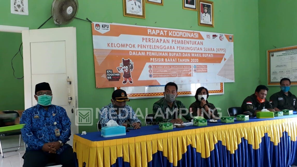 Kpu Pesbar Rakor Persiapan Pembentukan Kpps