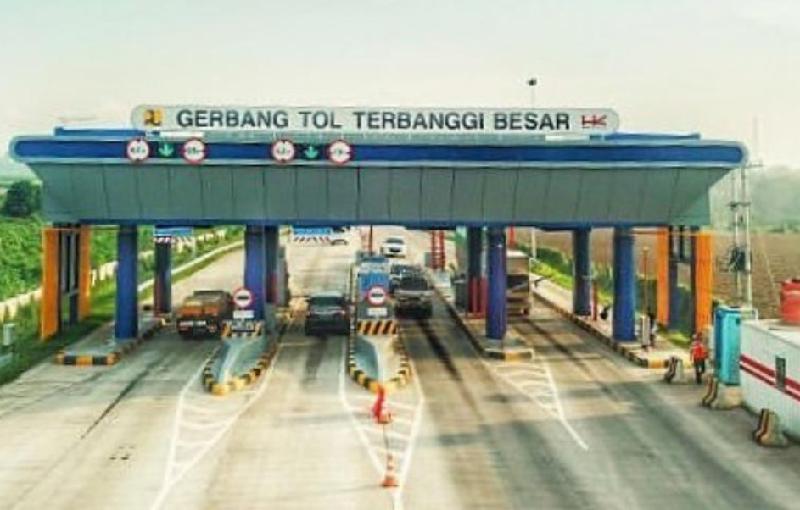 Libur Nataru Volume Kendaraan di Tol Bakauheni-Terbanggi Besar Meningkat 38,6 Persen