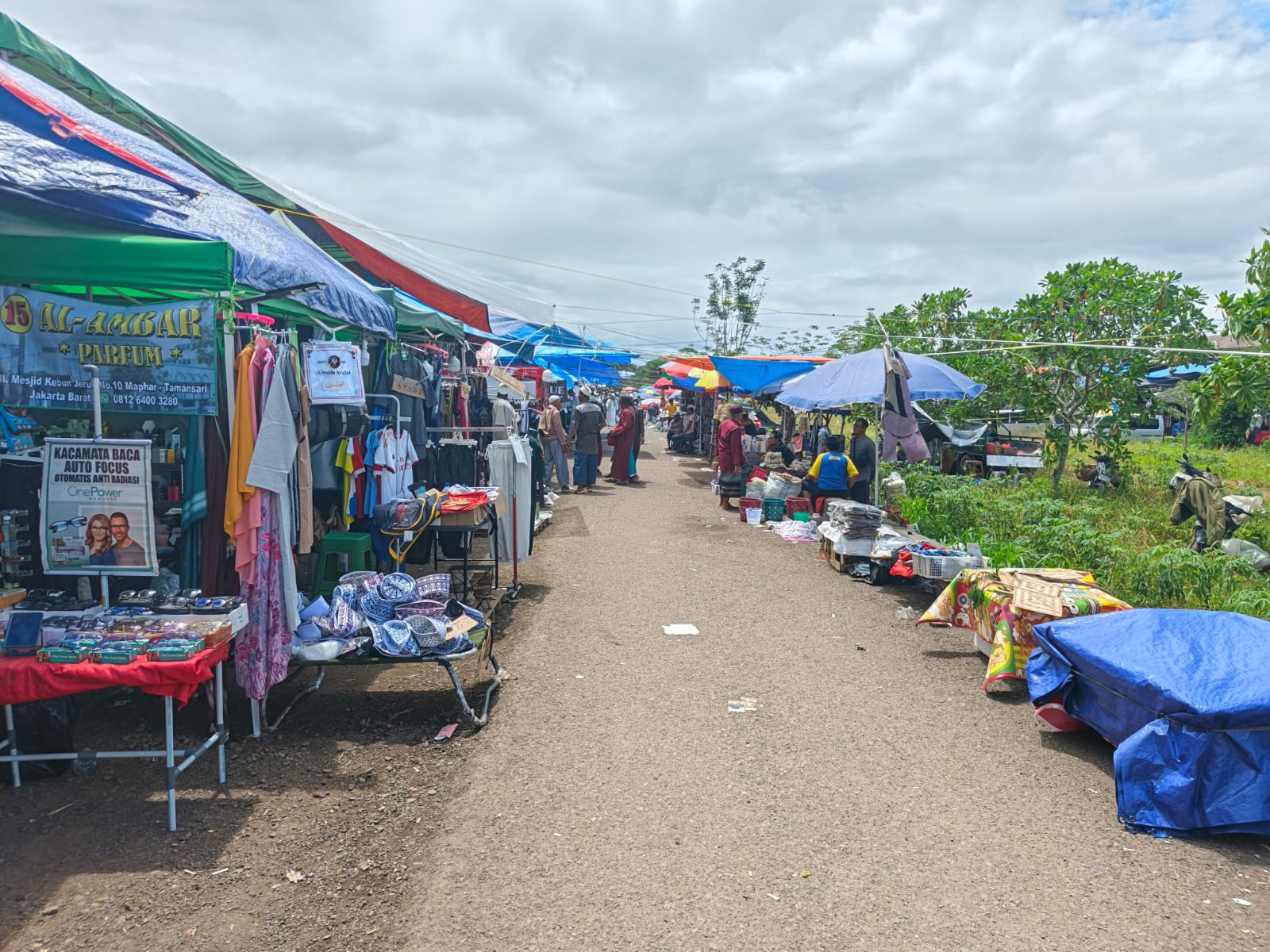 UMKM Panen Berkah dari Tabligh Akbar Indonesia Berdoa di Kota Baru Lampung