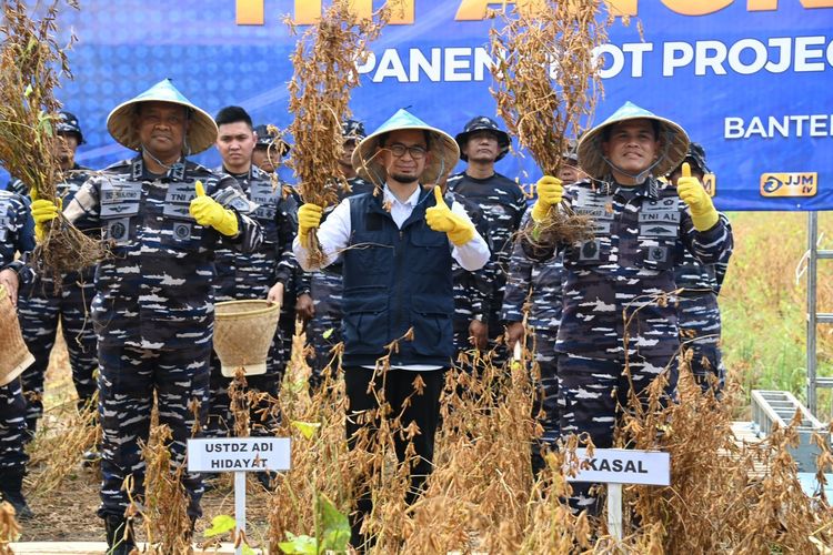 TNI AL Perluas Uji Tanam Kedelai ke Lampung dan Bogor untuk Dukung Ketahanan Pangan