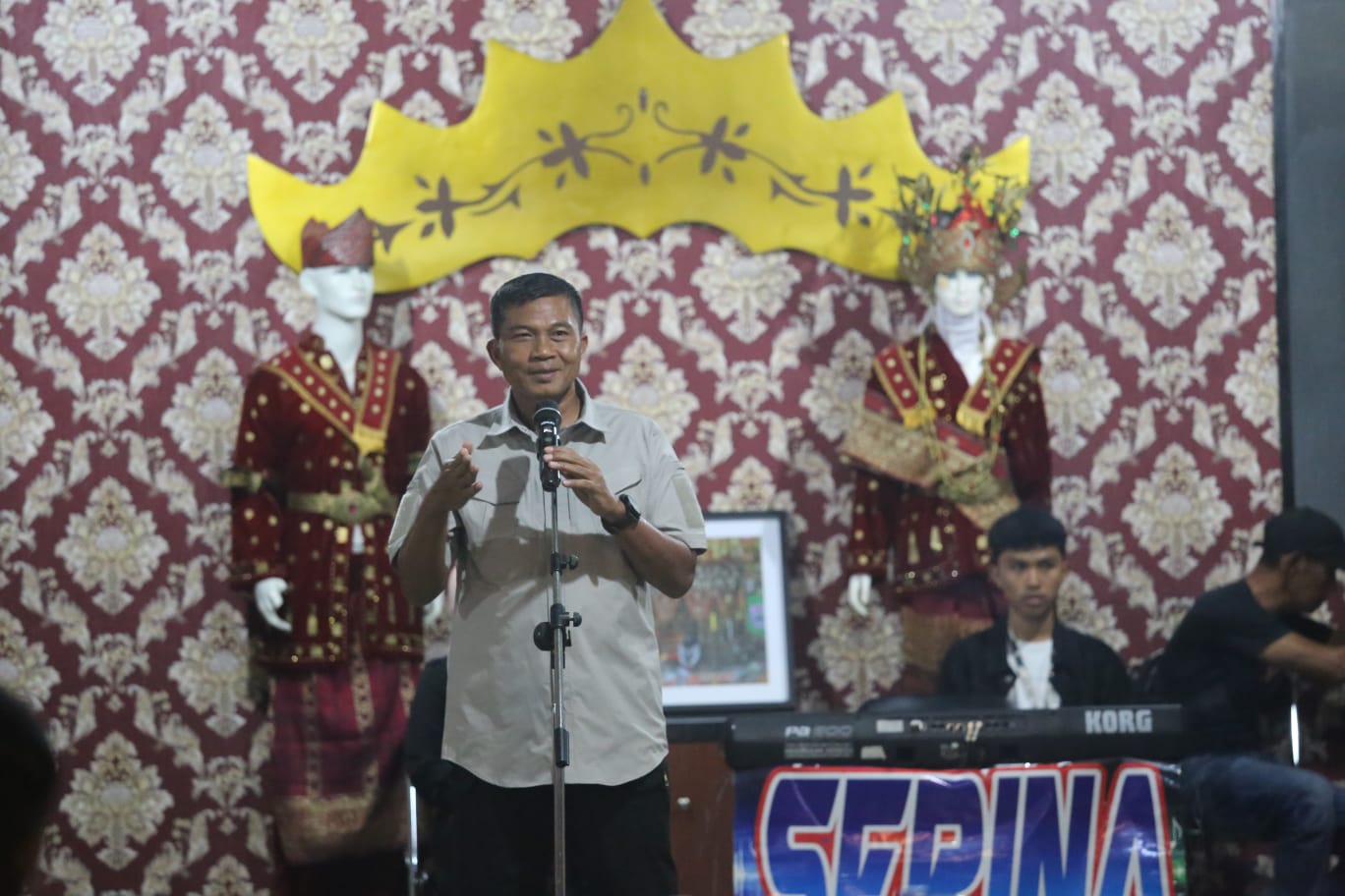 Kunker ke Lampung Barat, Danrem 043 Gatam Ajak Masyarakat Menjaga Kerukunan Jelang Pemilu 2024
