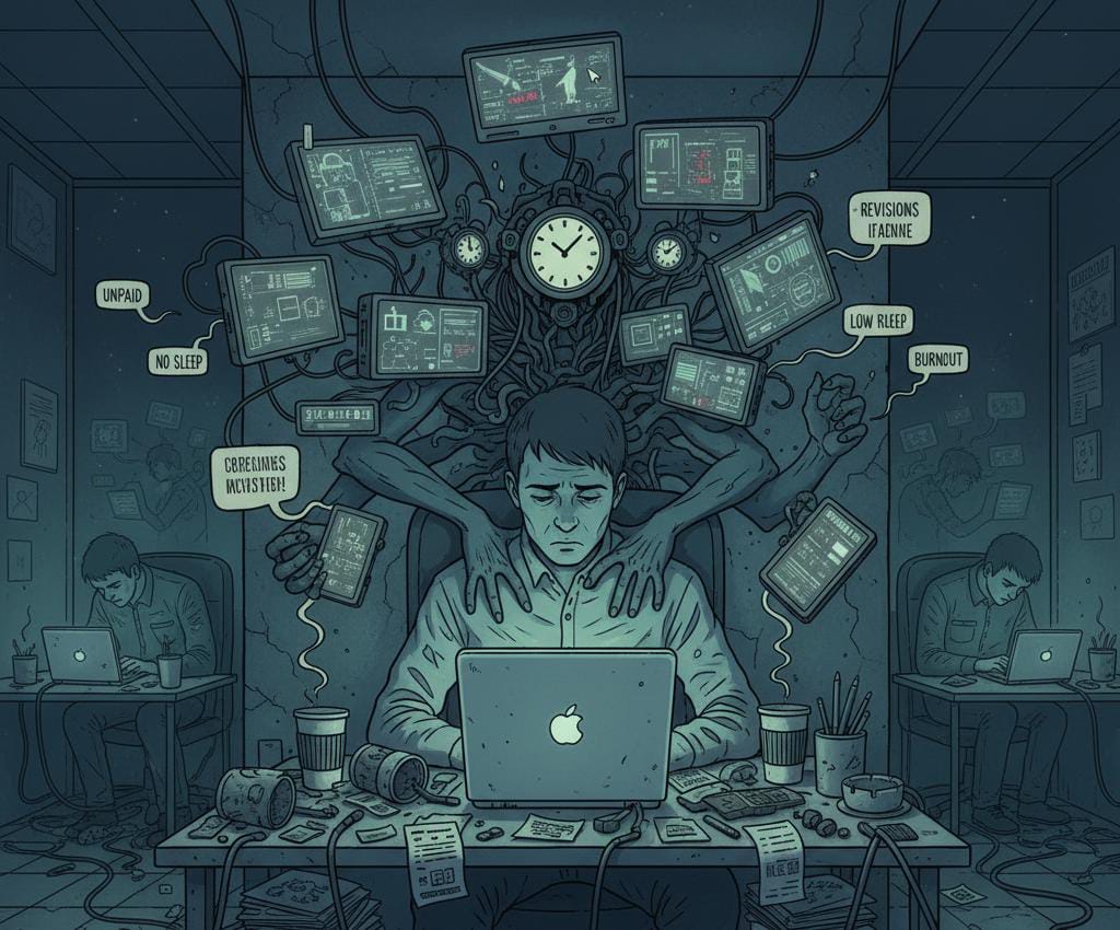 Sisi Gelap Dunia Freelance: Dari Tidak Stabil Hingga Overwork