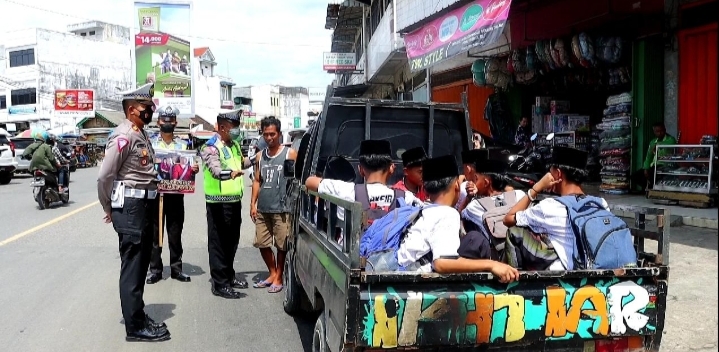 Operasi Zebra Krakatau, Polres Pringsewu Sudah Menindak 284 Pelanggar