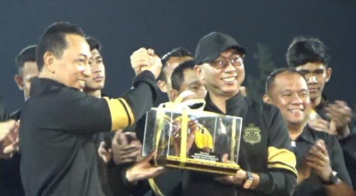 Kapolri Resmikan Bhayangkara FC Sebagai Klub Kebanggaan Baru Bumi Lampung 