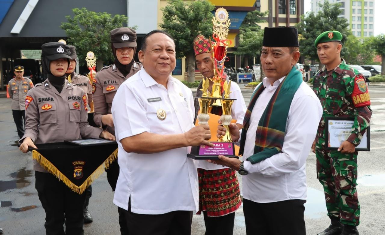 RT 04 Labuhan Ratu Raya Juara 1 Perlombaan Siskamling Tingkat Kota Bandar Lampung