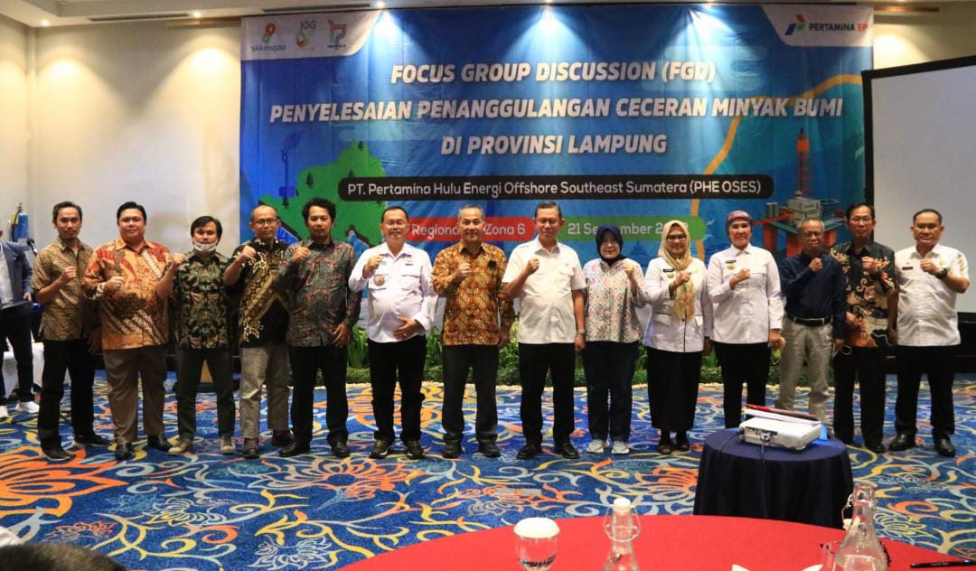 Wakili Gubernur Buka FGD, Fahrizal : Hasilkan Solusi Efektif Penyelesaian Ceceran Minyak Bumi di Lampung