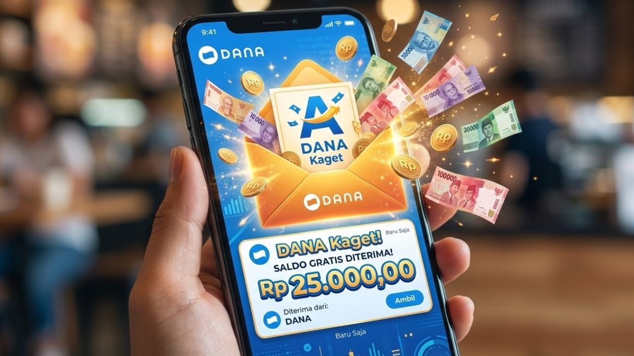 Buruan Klaim! Link DANA Kaget Hari Ini Bagi-Bagi Saldo Gratis Rp217.000