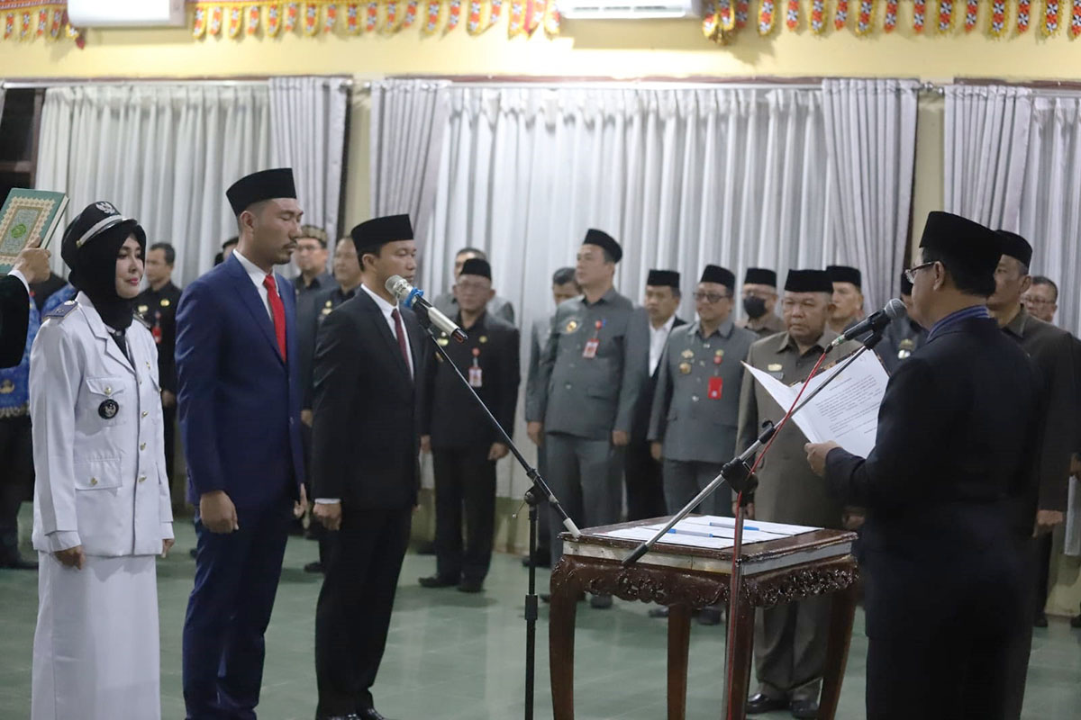 Sah! Pj Bupati Nukman Lantik 95 Pejabat di Lampung Barat, Berikut Daftar Lengkapnya