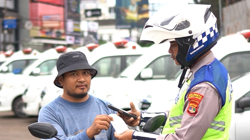 Operasi Keselamatan 2026, Polresta Bandar Lampung Intensifkan Penindakan ETLE Mobile