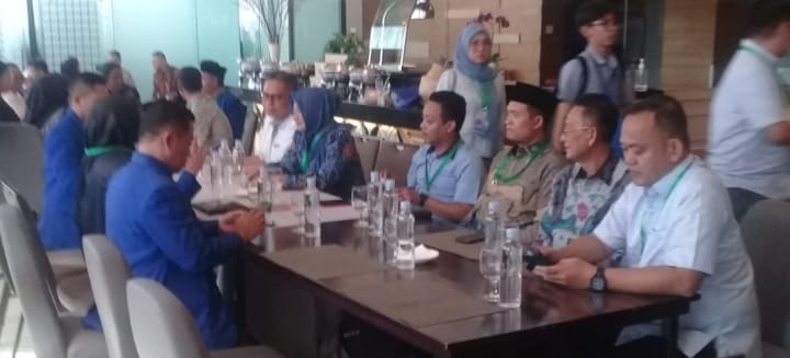 17 Bakal Calon Bupati dan Wakil Bupati Pringsewu Hadiri Rakornas DPP PAN