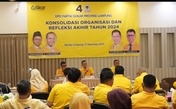 Partai Golkar Lampung Tunjuk Ismet Roni Sebagai Ketua Penyelenggara Musda 2025  