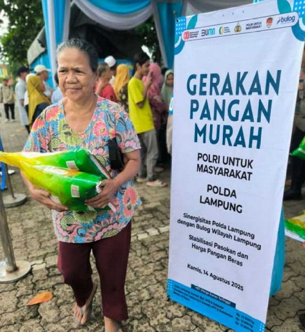 Polda Lampung Konsisten Jaga Stabilitas Harga Lewat GPM
