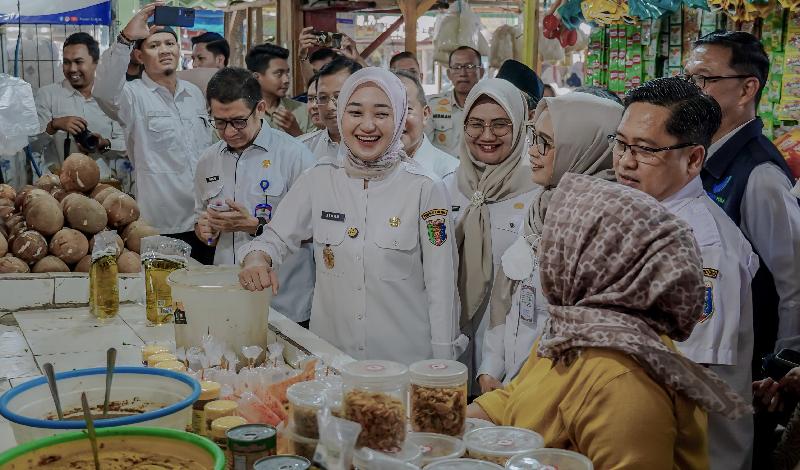 Wagub Jihan Sidak Pasar, Temukan Produk Tanpa Izin Edar 