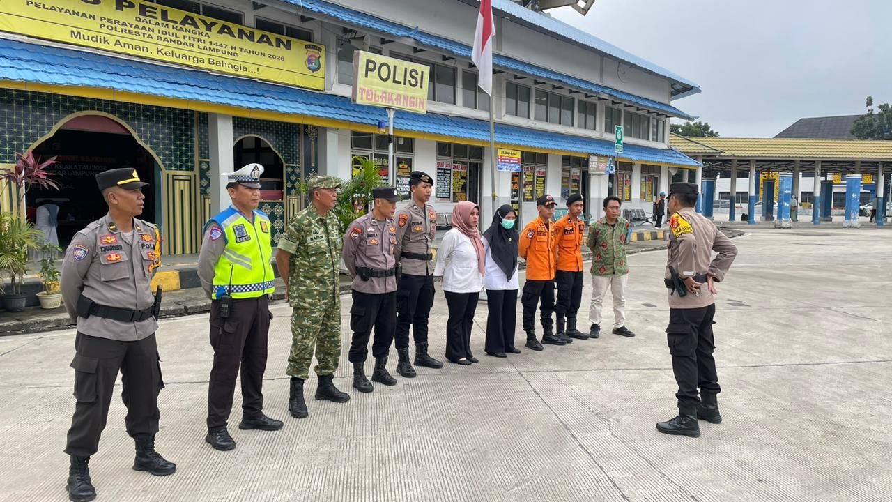 Polresta Bandar Lampung Dirikan 9 Pos Pengamanan Mudik Lebaran 2026