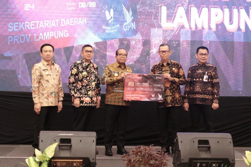 Pemprov Lampung Resmi Luncurkan Kartu Kredit Pemerintah Daerah Tingkatkan Transparansi dan Efisiensi Keuangan