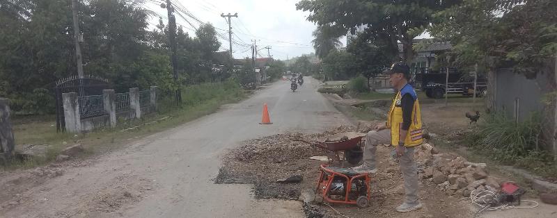 Pemprov Lampung Genjot Perbaikan Jalan dan Drainase untuk Kelancaran Mudik Lebaran