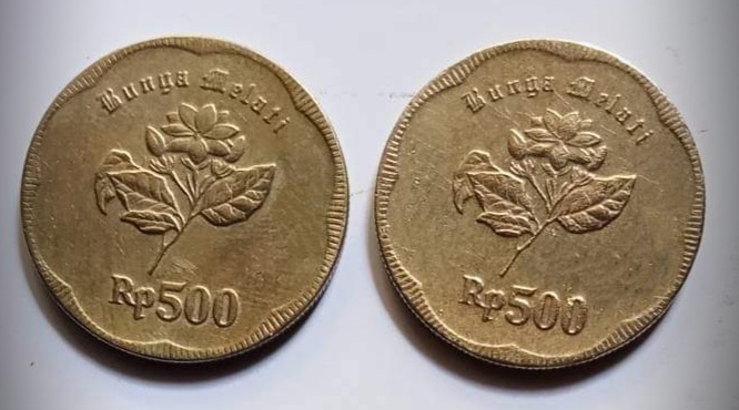 Dipercaya Mengandung Emas, Harga Koin Rp500 Melati Tahun 1991 Melambung Tinggi