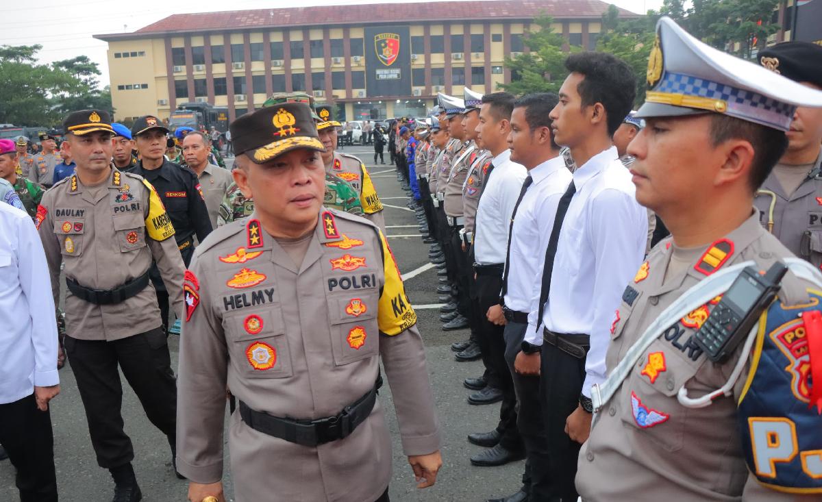 4.383 Personel Gabungan Polda Lampung, Siap Amankan Operasi Ketupat Krakatau 2024