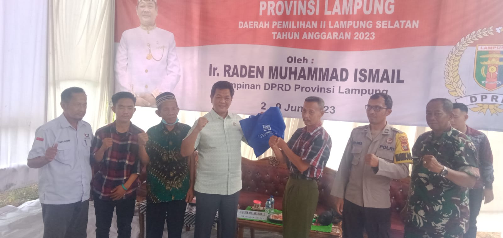 Wakil Ketua DPRD Lampung Reses di Desa Marga Agung, Lampung Selatan