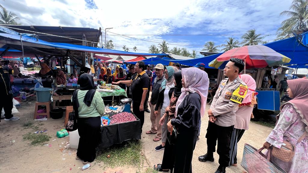 OPD Terkait Tinjau Lokasi Pasar Minggu di Ngambur
