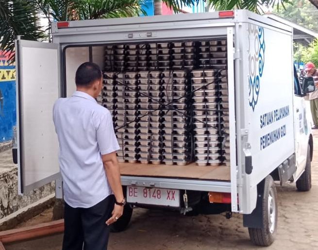 Perdana, Dapur SPPG PM Lampung Utara Salurkan 1.481 Paket MBG
