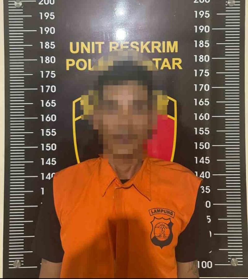 Polsek Natar Tangkap Pelaku Curat di Cucian Mobil 