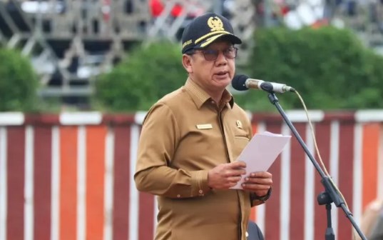 Ketua DPRD Lampung Pimpin Upacara Bersama Forkopimda