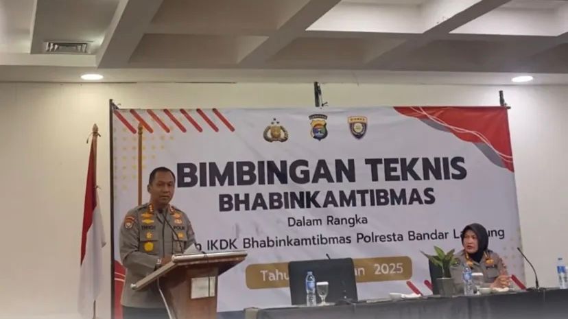 Polda Lampung Gelar Bimtek Bhabinkamtibmas Guna Tingkatkan Kompetensi Pengisian IKDK
