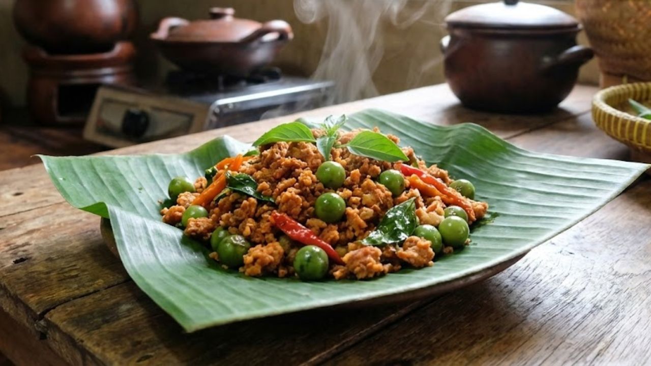 Oncom Leunca, Lauk Khas Sunda Gurih Pedas