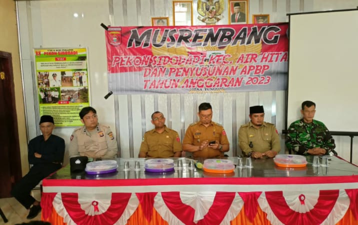 Pekon Sidodadi Himpun Prioritas Usulan Musrenbang Tingkat Kecamatan