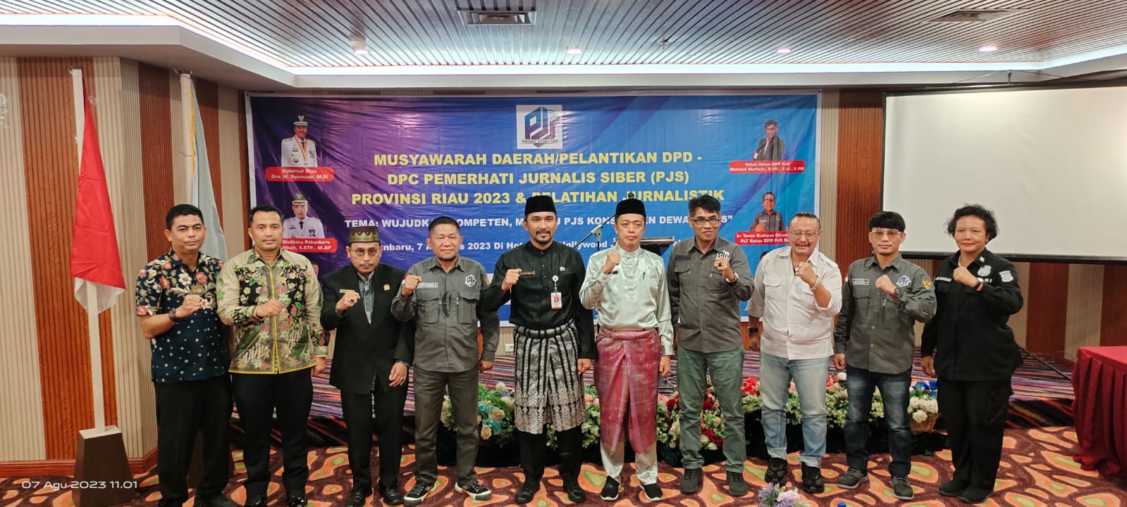 Ini Harapan Gubernur Riau yang Disampaikan pada Pembukaan Musda I DPD PJS Riau