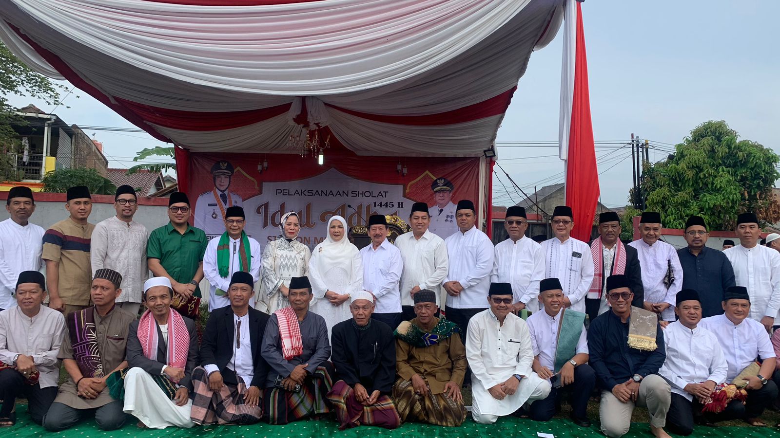 Wali Kota Bandar Lampung Sholat Idul Adha di Stadion Mini Way Dadi