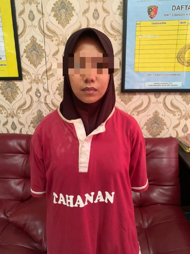 Diduga Membantu Kaburnya Tahanan Polda Lampung, Istri Salah Satu Tahanan Ditangkap Polisi