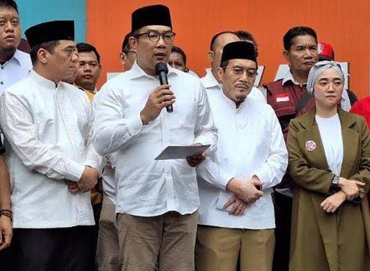 Batal Gugat Hasil Pilkada ke MK, Ridwan Kamil-Suswono Ucapkan Selamat ke Pram-Rano