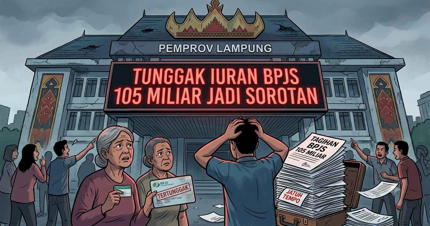 DPRD Soroti Utang Iuran BPJS Rp105,4 Miliar Pemprov Lampung 