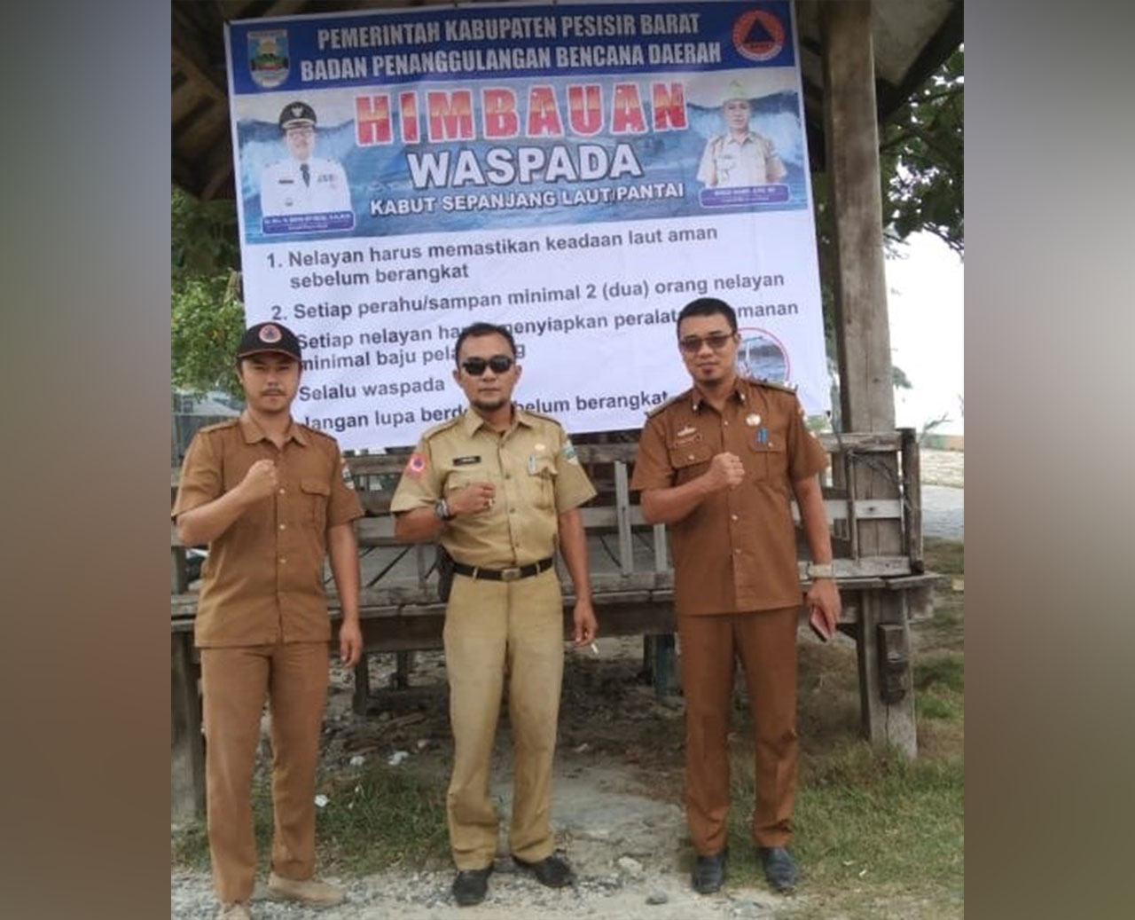 BPBD Pesisir Barat Imbau Nelayan Waspadai Kabut Saat Melaut