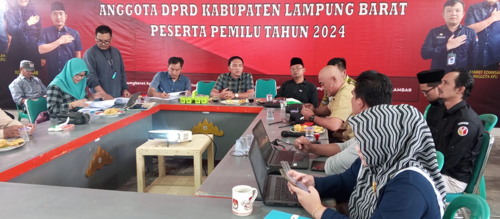 KPU Lampung Barat Tetapkan 295 DCS untuk Pileg 2024