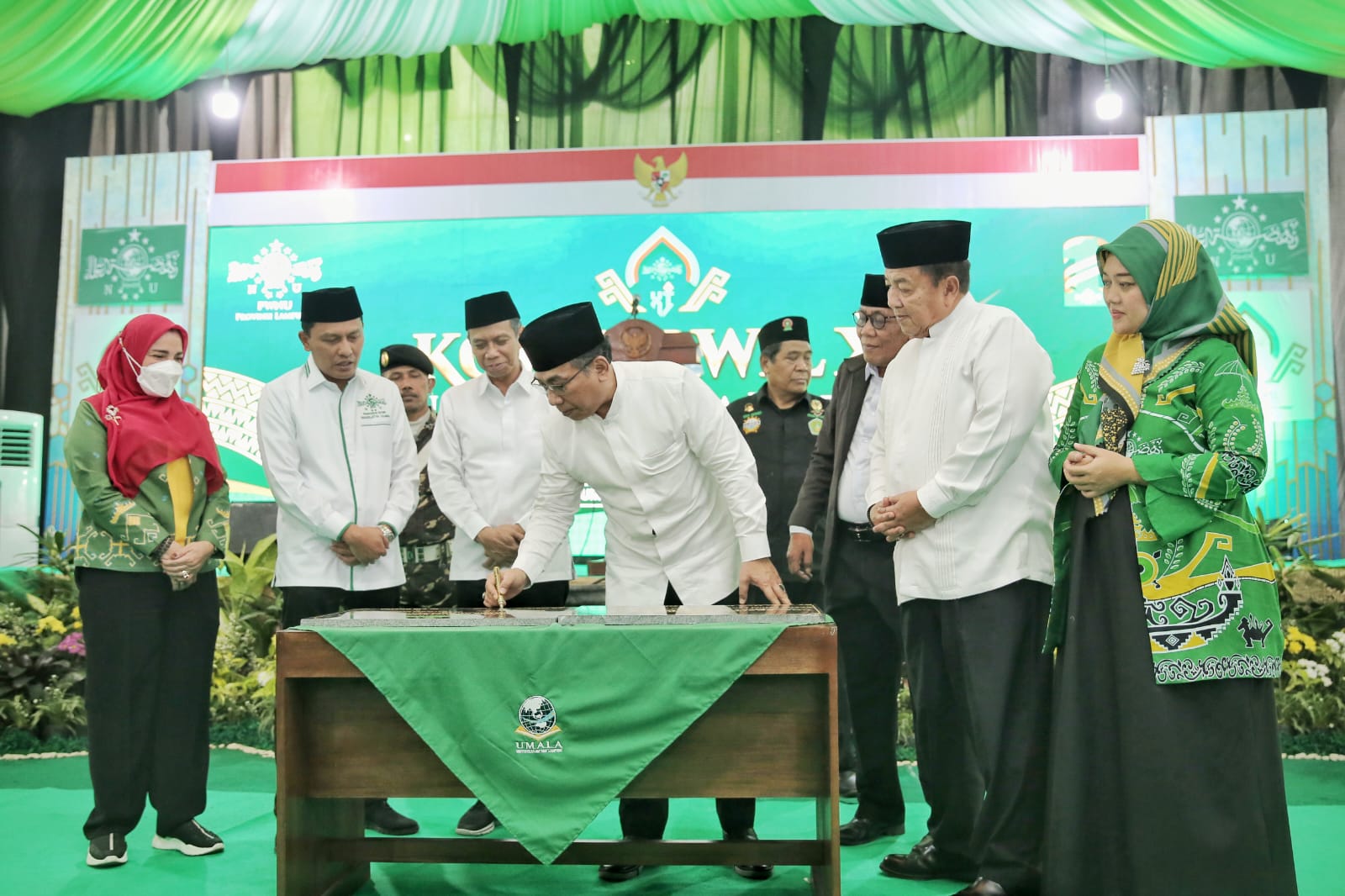 Gubernur Arinal Hadiri Konferwil XI NU Lampung, Dibuka Langsung oleh Ketua Umum PBNU KH Yahya Cholil Staquf