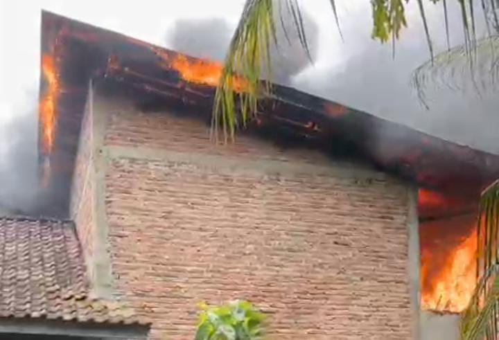 Dua Kali Terbakar, Rumah Warga Pemerihan Dilalap Api Lagi
