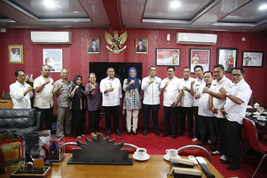 Bupati Lampung Selatan Nanang Ermanto Terima Audiensi KLHK
