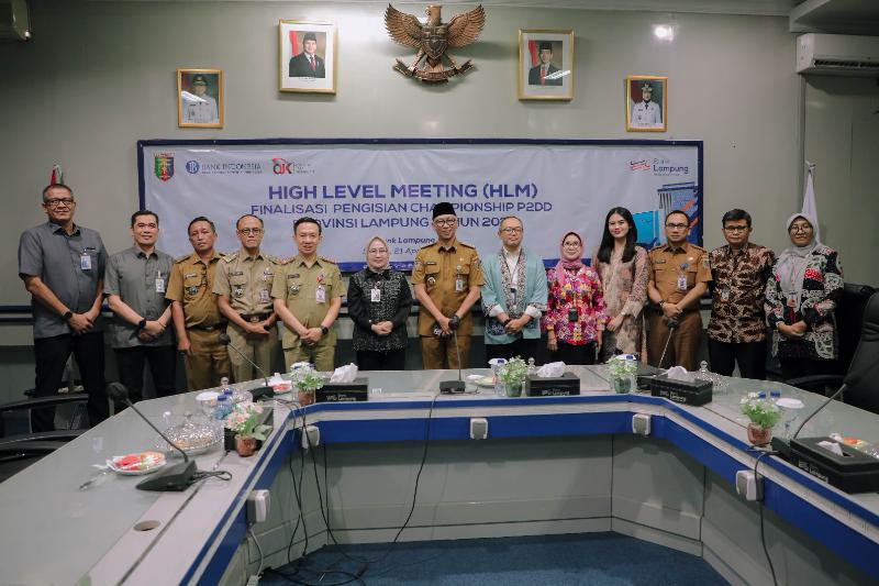 Lampung Genjot Transaksi Non-Tunai, Gubernur Mirza Optimistis Raih Peringkat Terbaik TP2DD