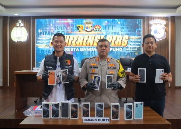 Pencurian iPhone di PS Store Bandar Lampung Ternyata Dilakukan Suami Kepala Toko