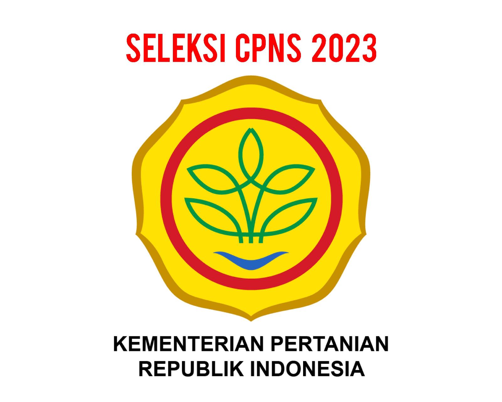 Pendaftaran Mulai 17 September 2023, Kementerian Pertanian Buka 493 Formasi CPNS