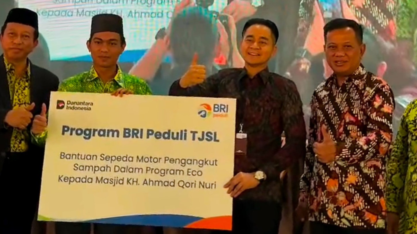 Peduli Lingkungan, BRI Dukung Eco Masjid di Ogan Ilir