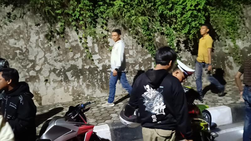 47 Kendaraan Knalpot Brong dan Tidak Lengkap Surat Diamankan Polresta Bandar Lampung 