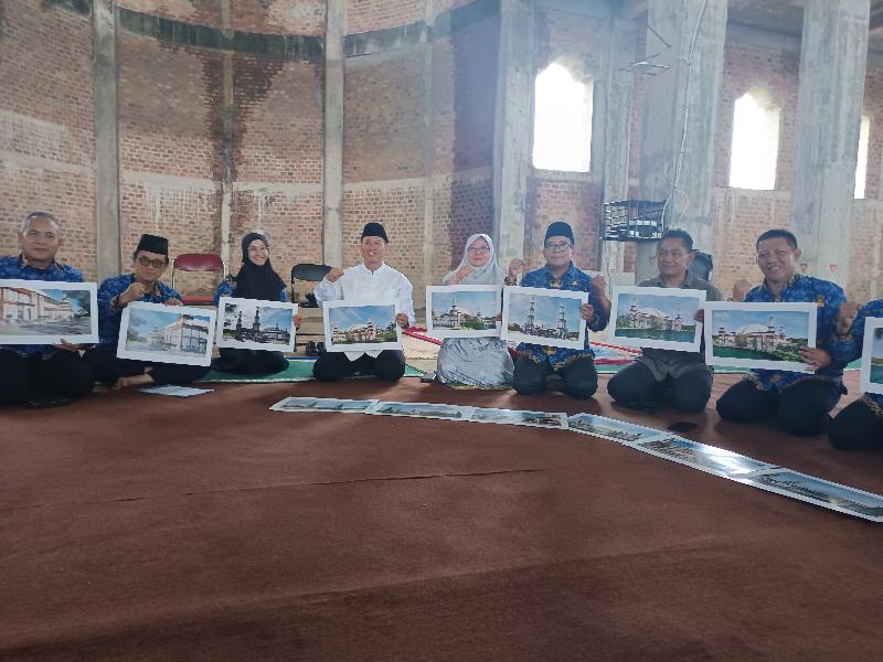 Jelang Akhir Jabatan, Pj Gubernur Lampung Samsudin Tinjau Progres Pembangunan Masjid Al hijrah Kota Baru