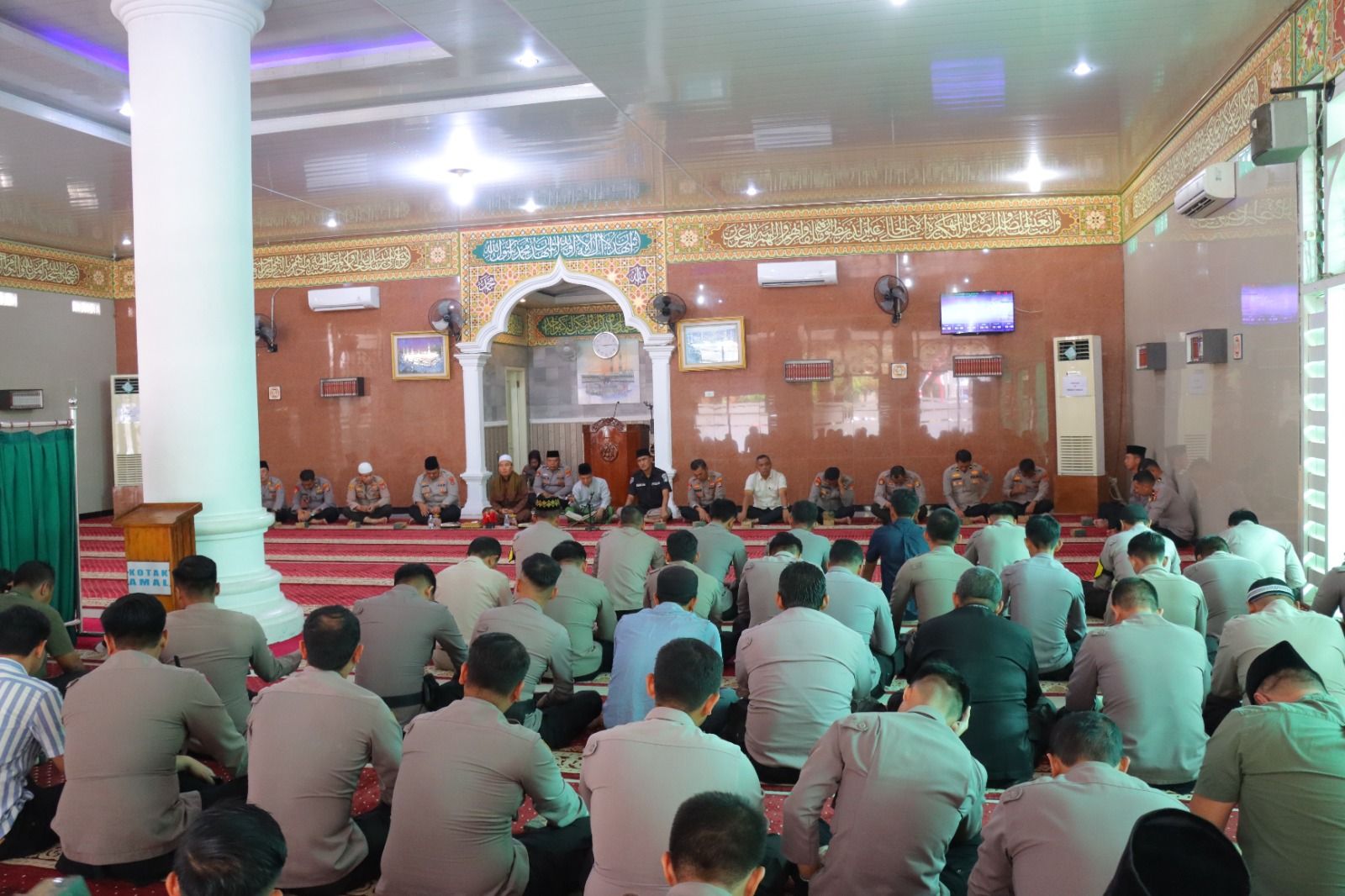 Polresta Bandar Lampung Gelar Dzikir dan Doa Bersama Peringati Maulid Nabi Muhammad SAW