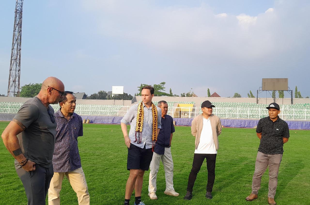 Bhayangkara FC Tinjau Kesiapan Stadion Sumpah Pemuda Jelang Bergulirnya Liga 1