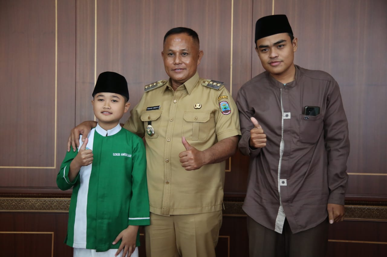 Dua Qori Lamsel Wakili Provinsi Lampung di Lomba MTQ Tingkat Nasional