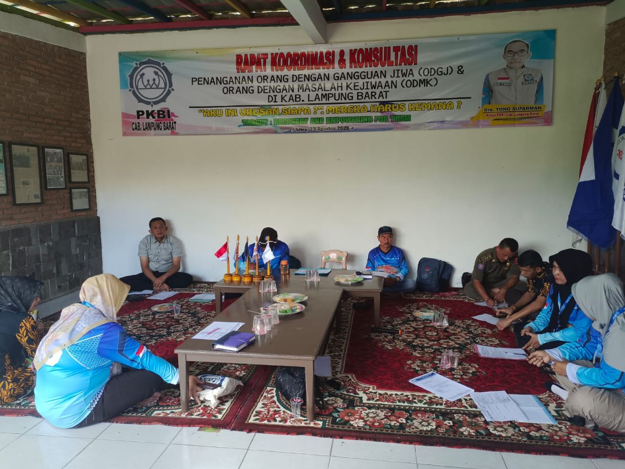 PKBI Lampung Barat Dorong Rumah Singgah untuk ODGJ